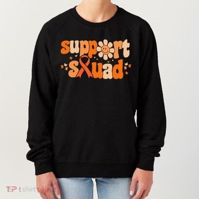Groovy Support Squad Multiple Sclerosis Awareness Mom Women Women's Sweatshirt
