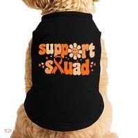 Groovy Support Squad Multiple Sclerosis Awareness Mom Women Doggie Tank thumb 0