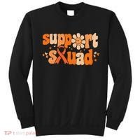 Groovy Support Squad Multiple Sclerosis Awareness Mom Women Sweatshirt thumb 0