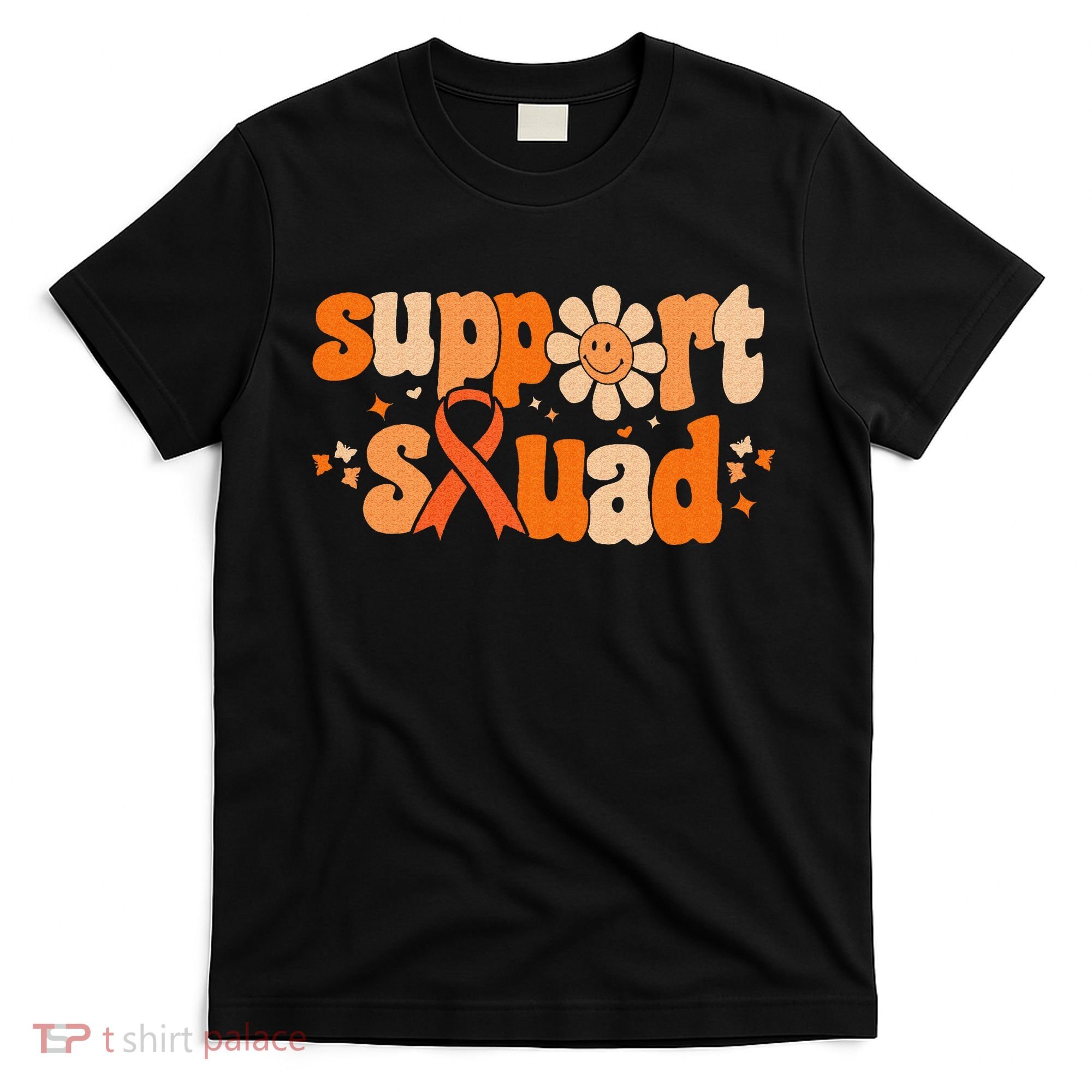 Groovy Support Squad Multiple Sclerosis Awareness Mom Women T-Shirt