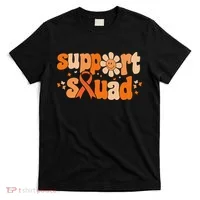 Groovy Support Squad Multiple Sclerosis Awareness Mom Women T-Shirt thumb 0