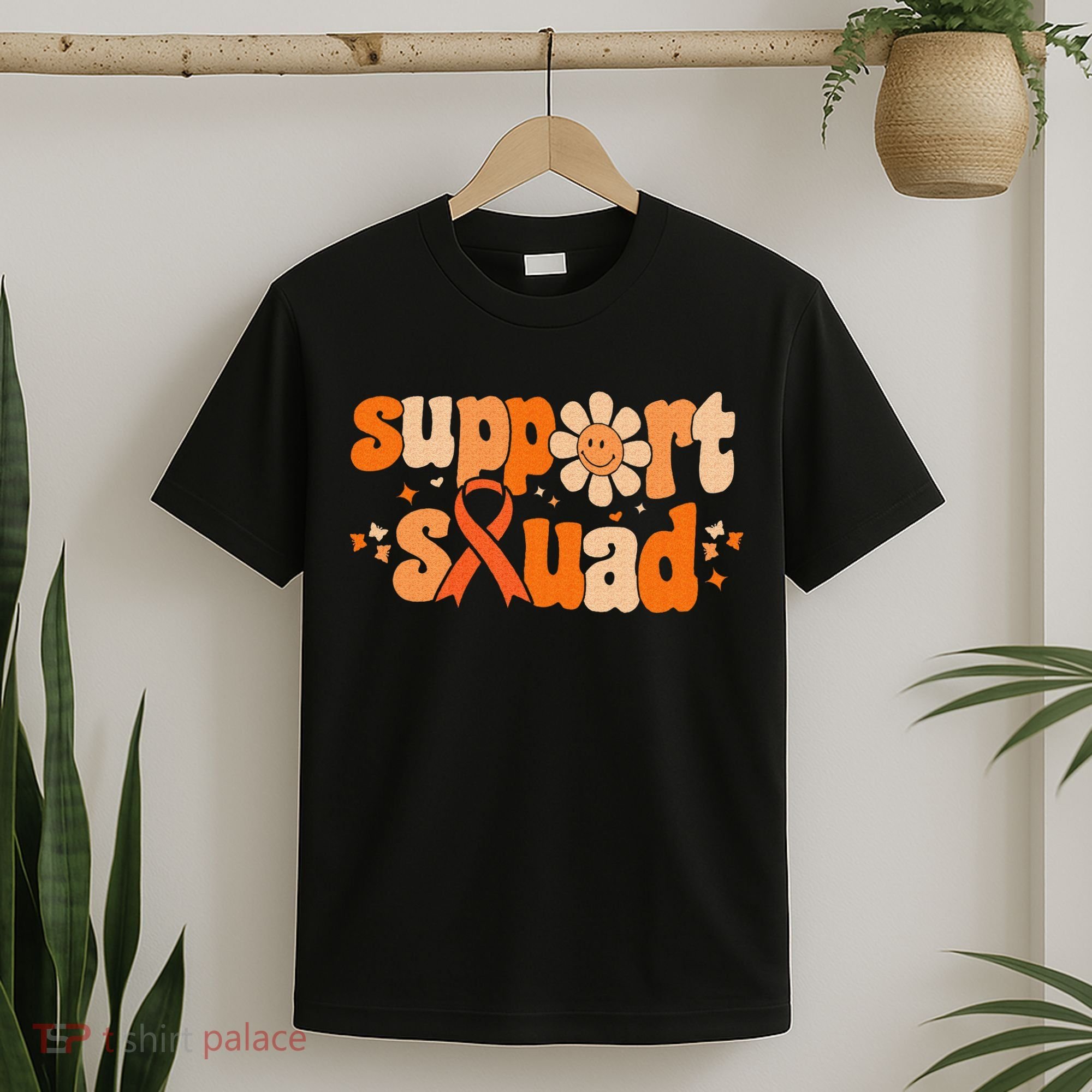 Groovy Support Squad Multiple Sclerosis Awareness Mom Women T-Shirt