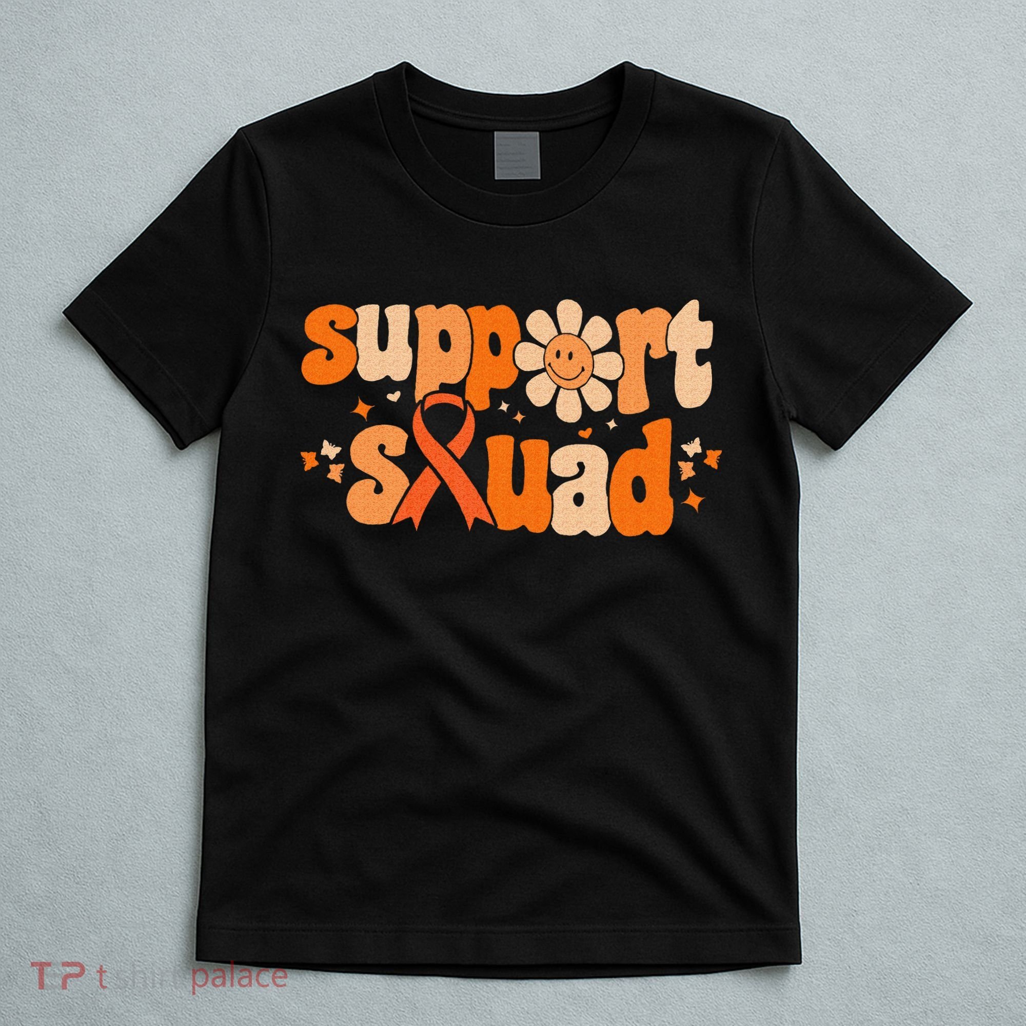 Groovy Support Squad Multiple Sclerosis Awareness Mom Women T-Shirt