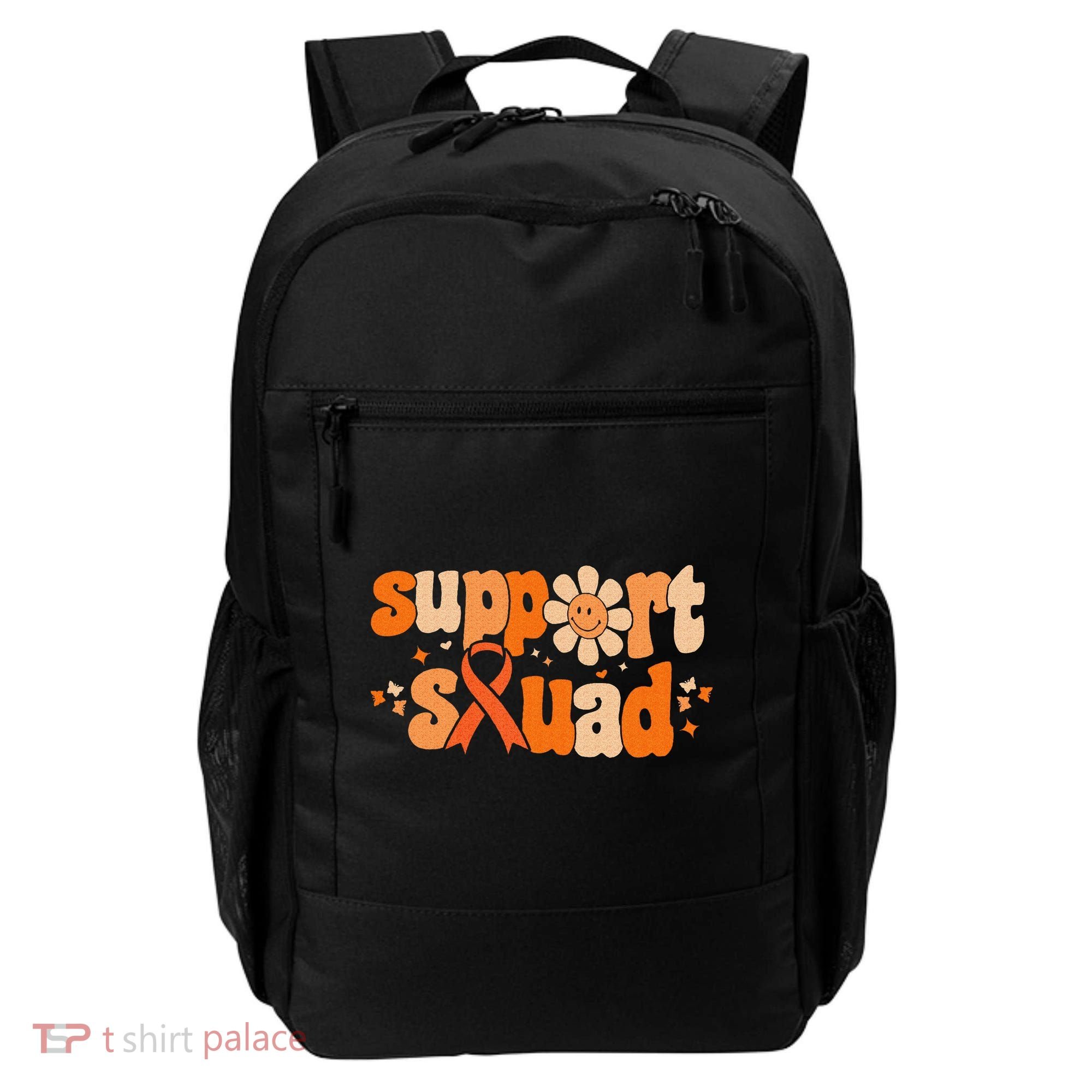 Groovy Support Squad Multiple Sclerosis Awareness Mom Women Backpack