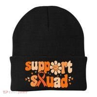 Groovy Support Squad Multiple Sclerosis Awareness Mom Women Beanie thumb 0