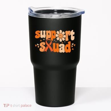Groovy Support Squad Multiple Sclerosis Awareness Mom Women Tumbler