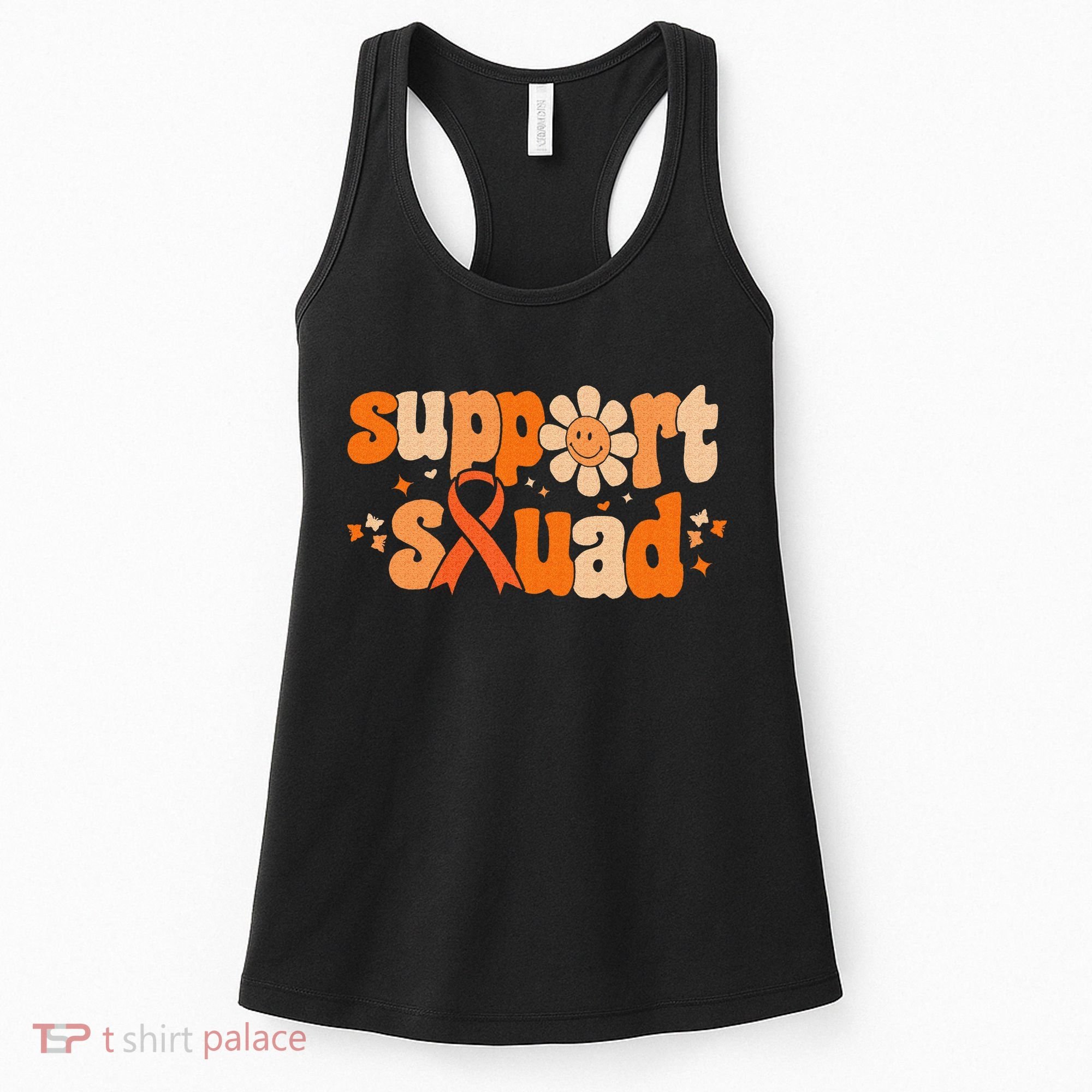 Groovy Support Squad Multiple Sclerosis Awareness Mom Women Women's Tank Top
