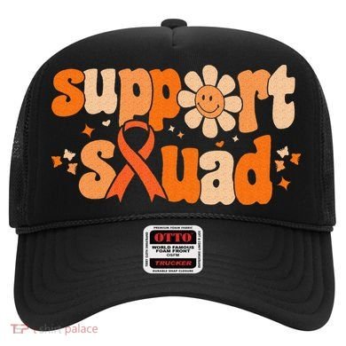 Groovy Support Squad Multiple Sclerosis Awareness Mom Women Hat