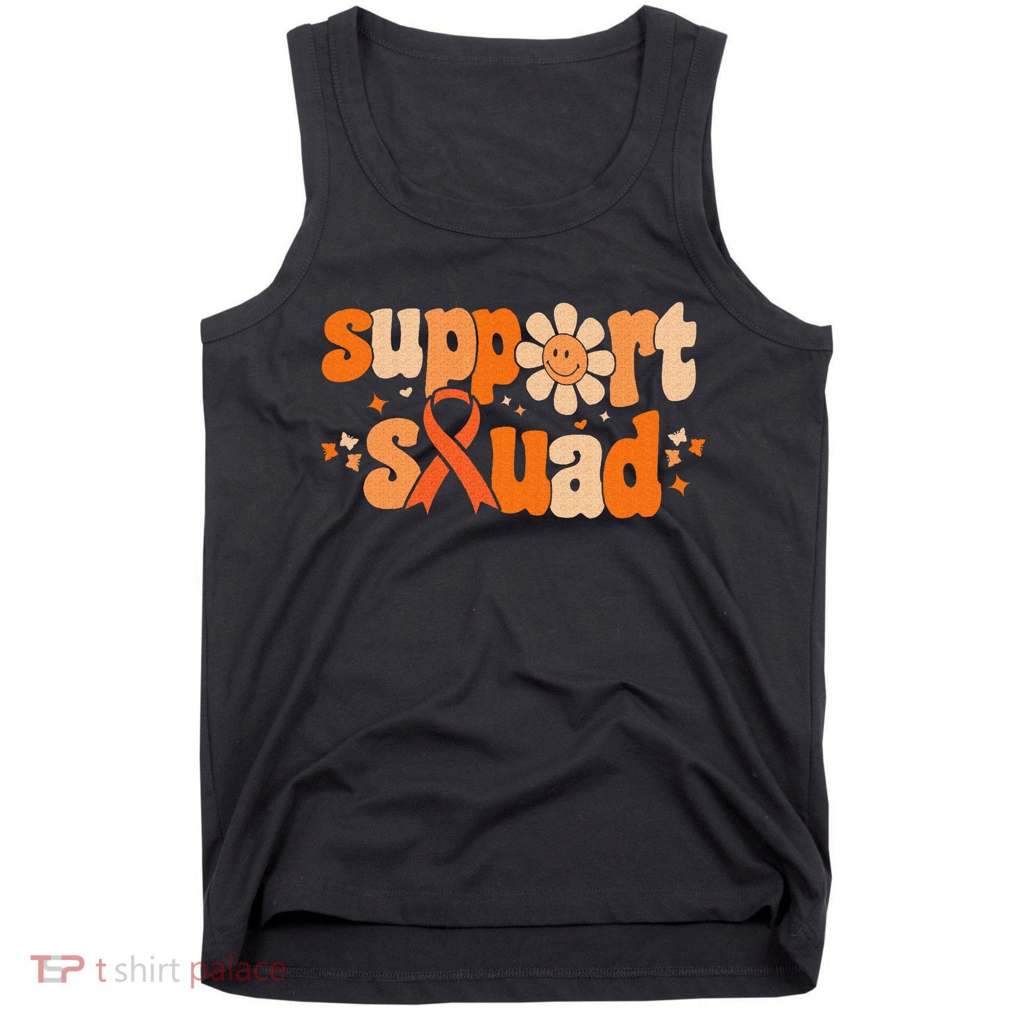 Groovy Support Squad Multiple Sclerosis Awareness Mom Women Tank Top