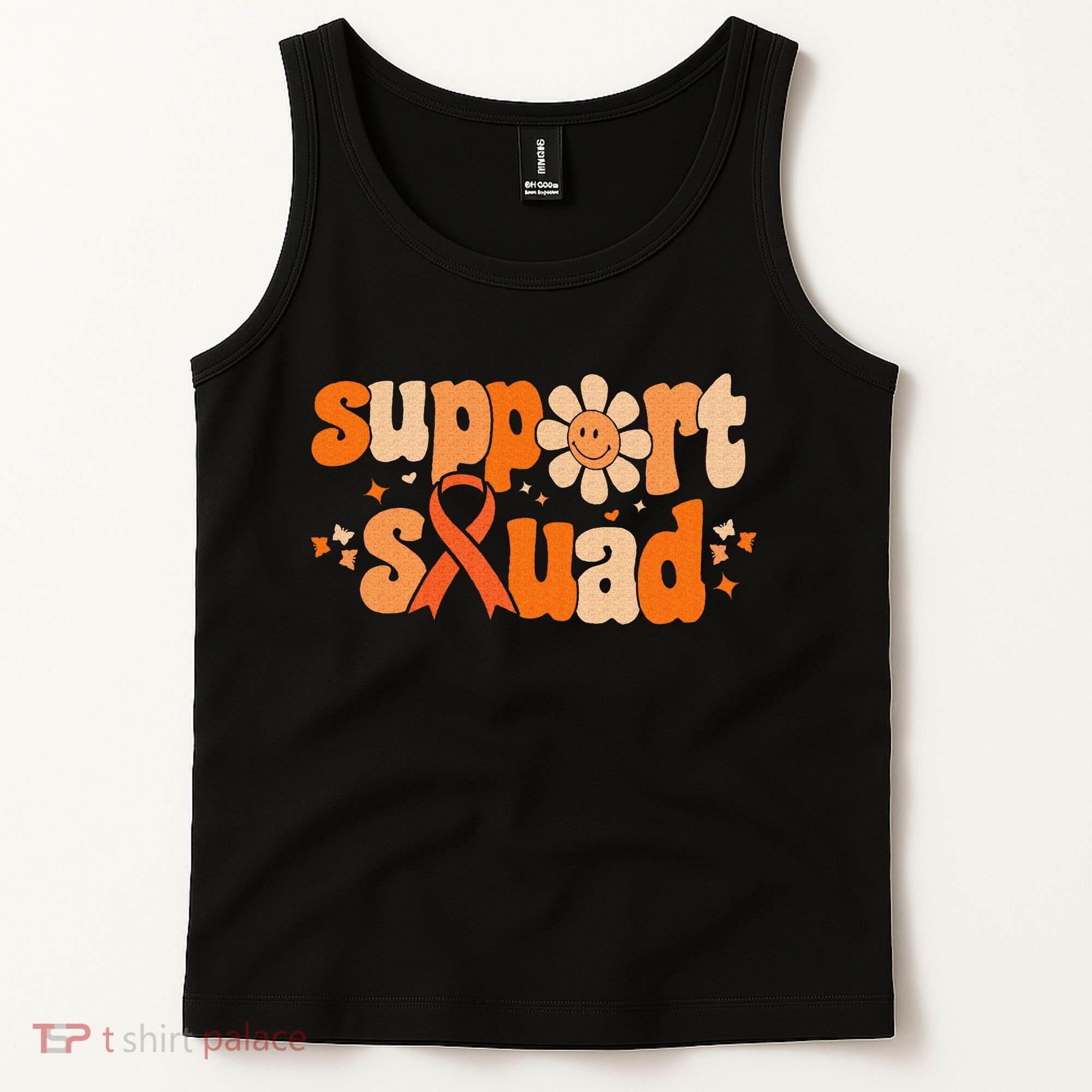 Groovy Support Squad Multiple Sclerosis Awareness Mom Women Tank Top