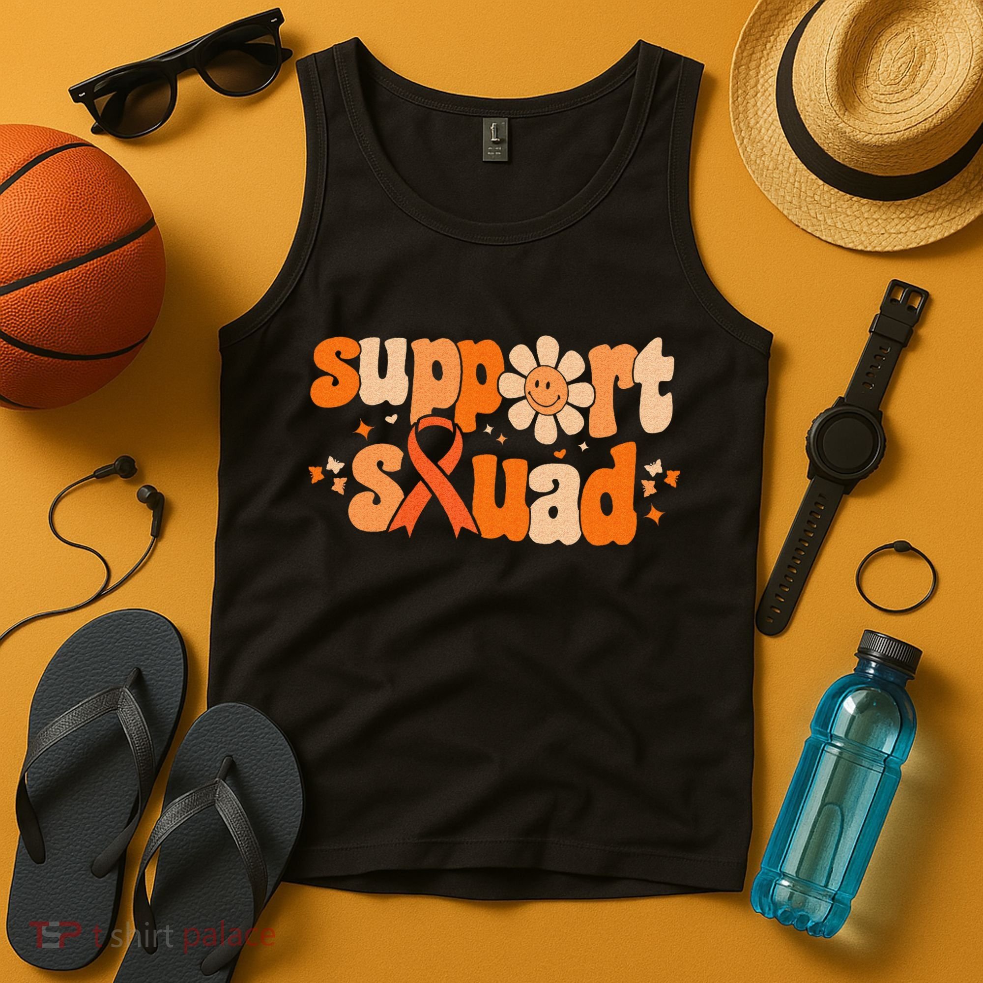 Groovy Support Squad Multiple Sclerosis Awareness Mom Women Tank Top