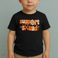 Groovy Support Squad Multiple Sclerosis Awareness Mom Women Toddler T-Shirt thumb 2