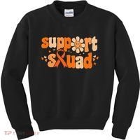 Groovy Support Squad Multiple Sclerosis Awareness Mom Women Kids Sweatshirt thumb 0