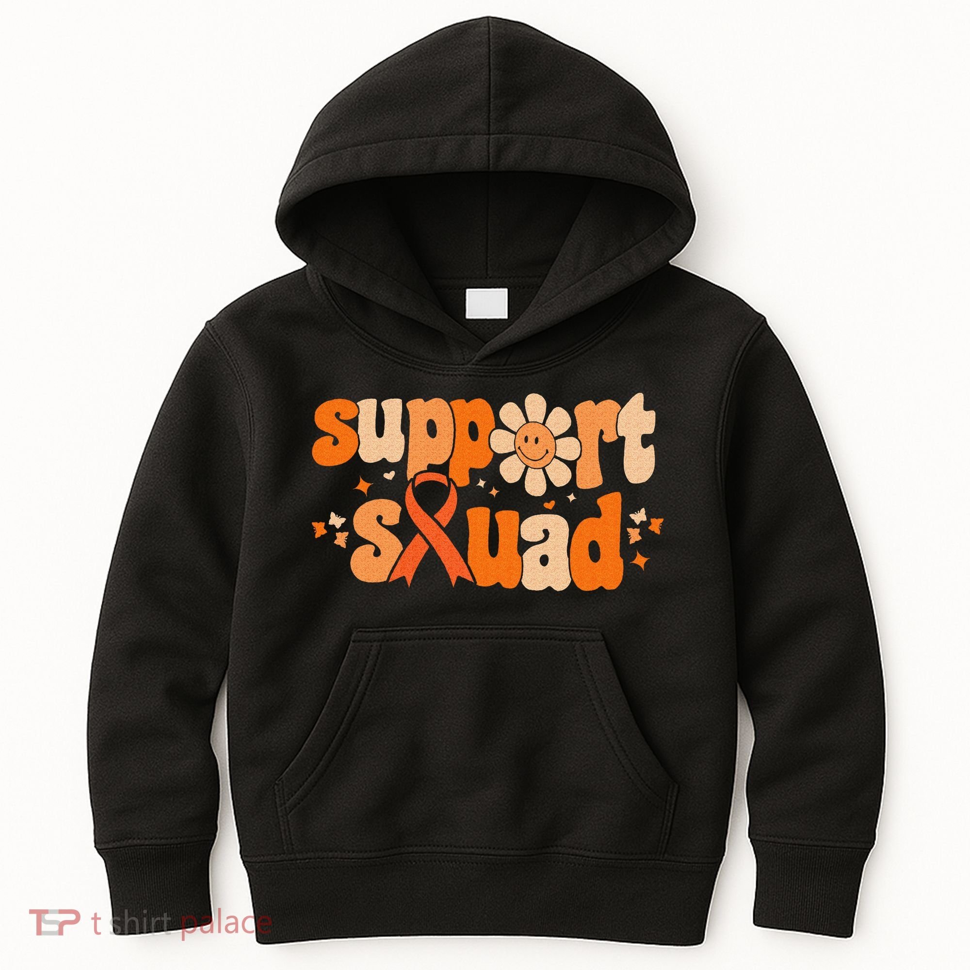 Groovy Support Squad Multiple Sclerosis Awareness Mom Women Kids Hoodie
