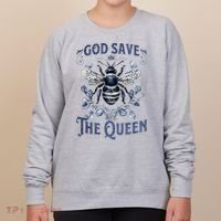 God Save the Queen Bee From Extinction Women's Sweatshirt thumb 0