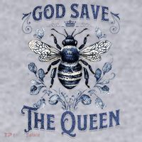 God Save the Queen Bee From Extinction Women's Sweatshirt thumb 2