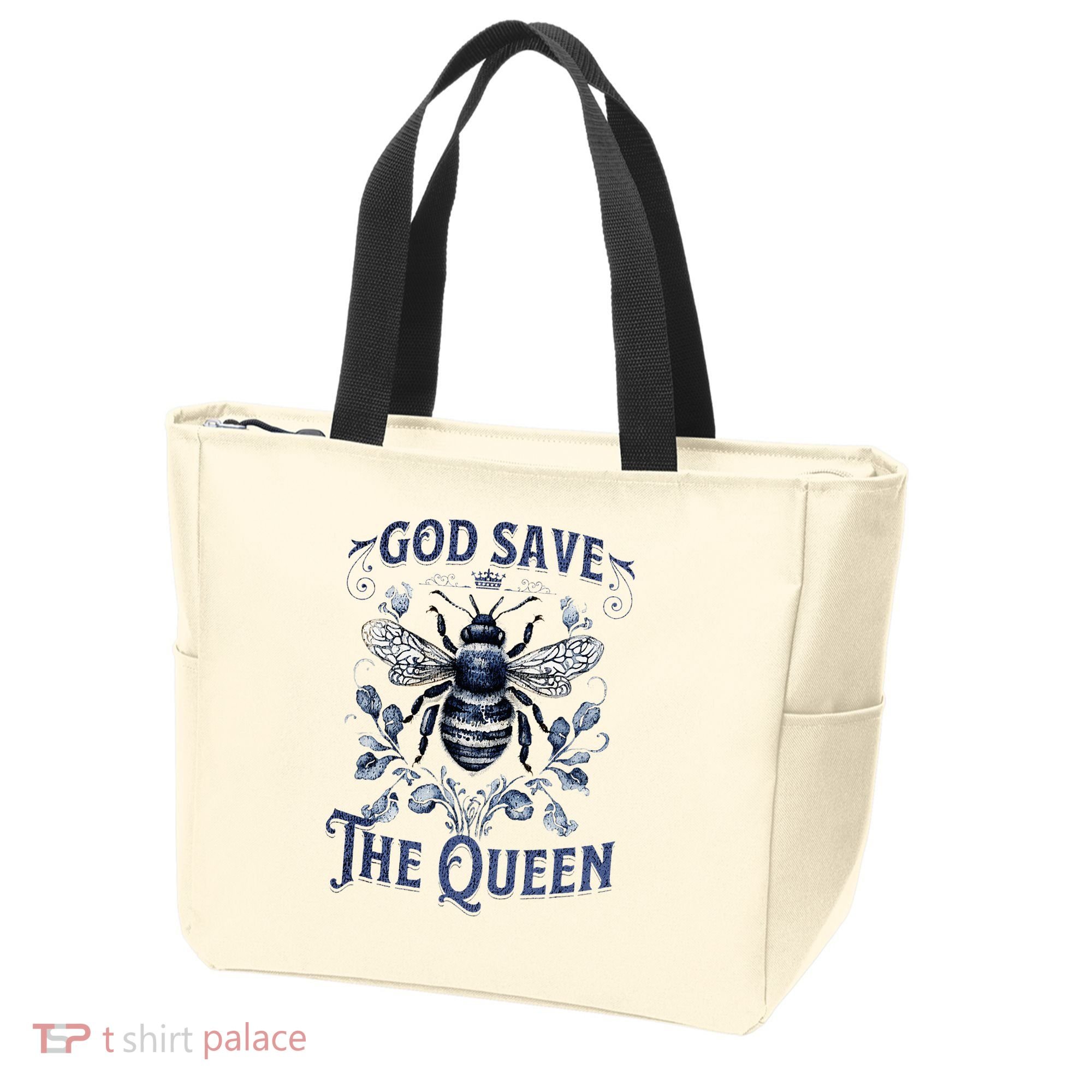 God Save the Queen Bee From Extinction Tote Bag