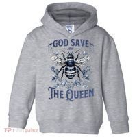 God Save the Queen Bee From Extinction Toddler Hoodie thumb 0