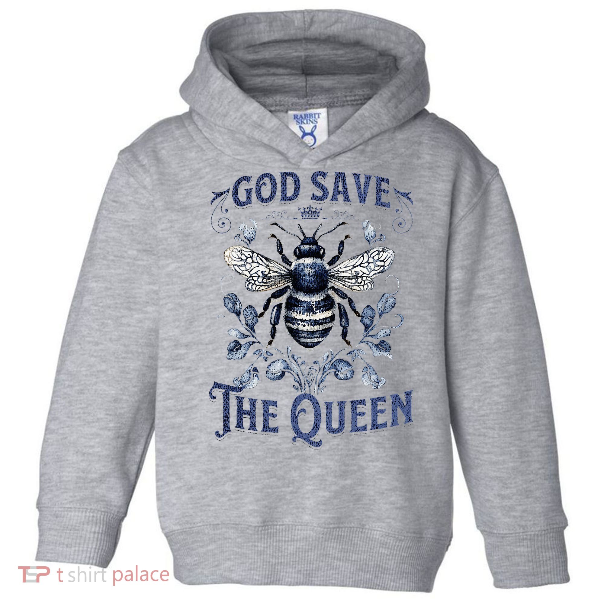 God Save the Queen Bee From Extinction Toddler Hoodie