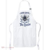 God Save the Queen Bee From Extinction Apron thumb 0