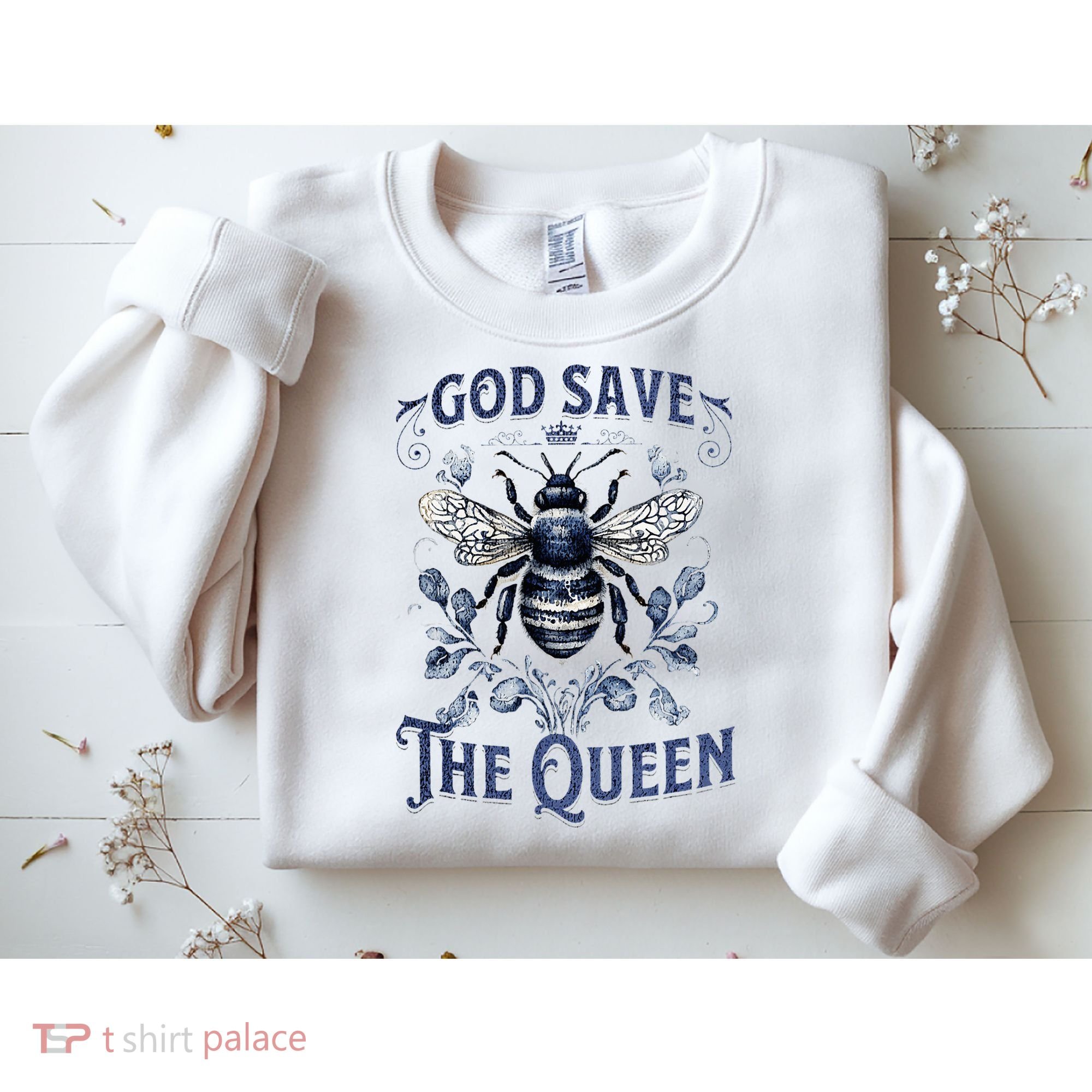 God Save the Queen Bee From Extinction Sweatshirt