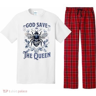 God Save the Queen Bee From Extinction Pajama Set