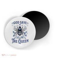 God Save the Queen Bee From Extinction Magnet thumb 0