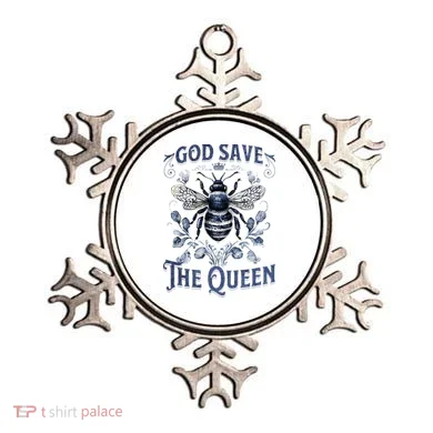 God Save the Queen Bee From Extinction Ornament