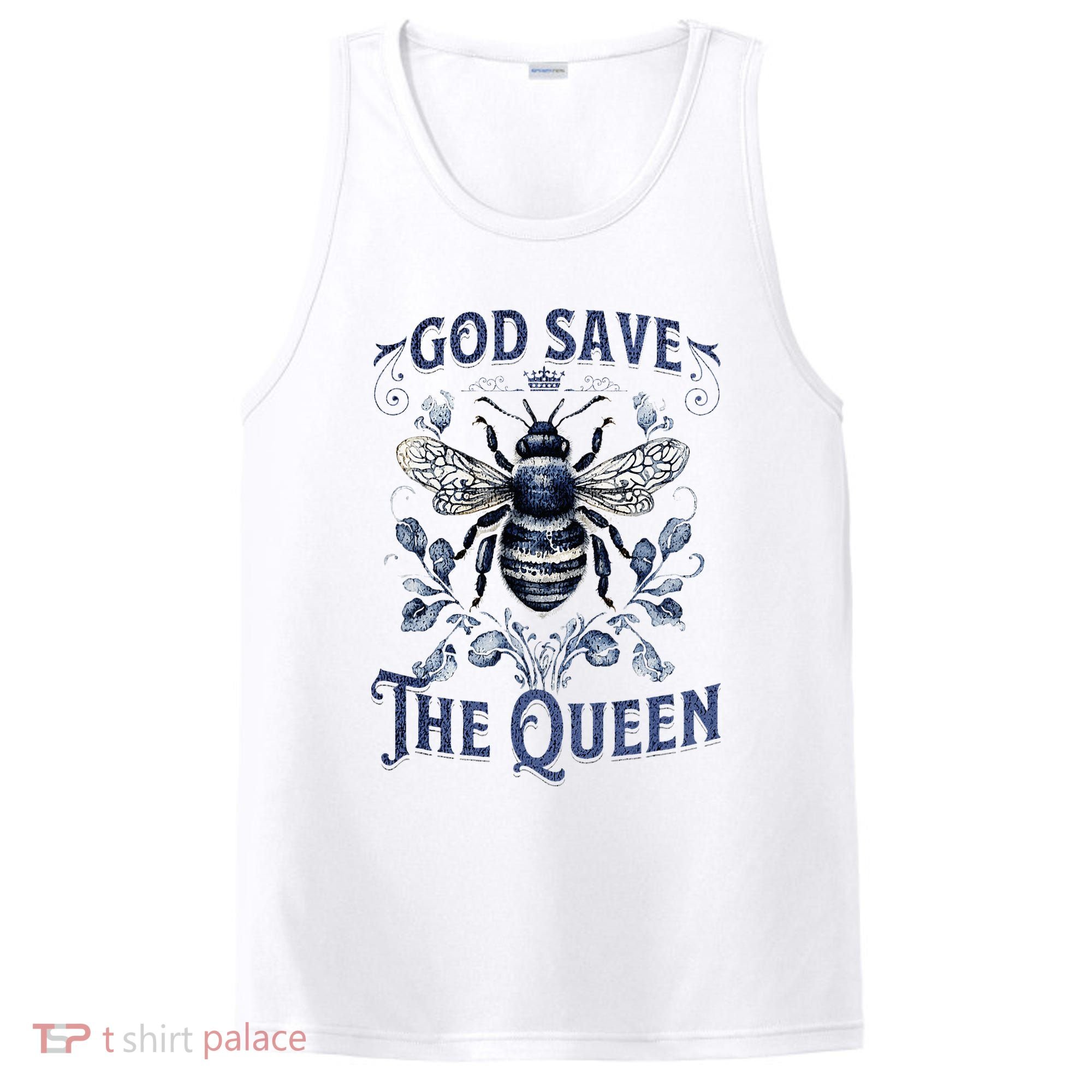 God Save the Queen Bee From Extinction PosiCharge Competitor Tank