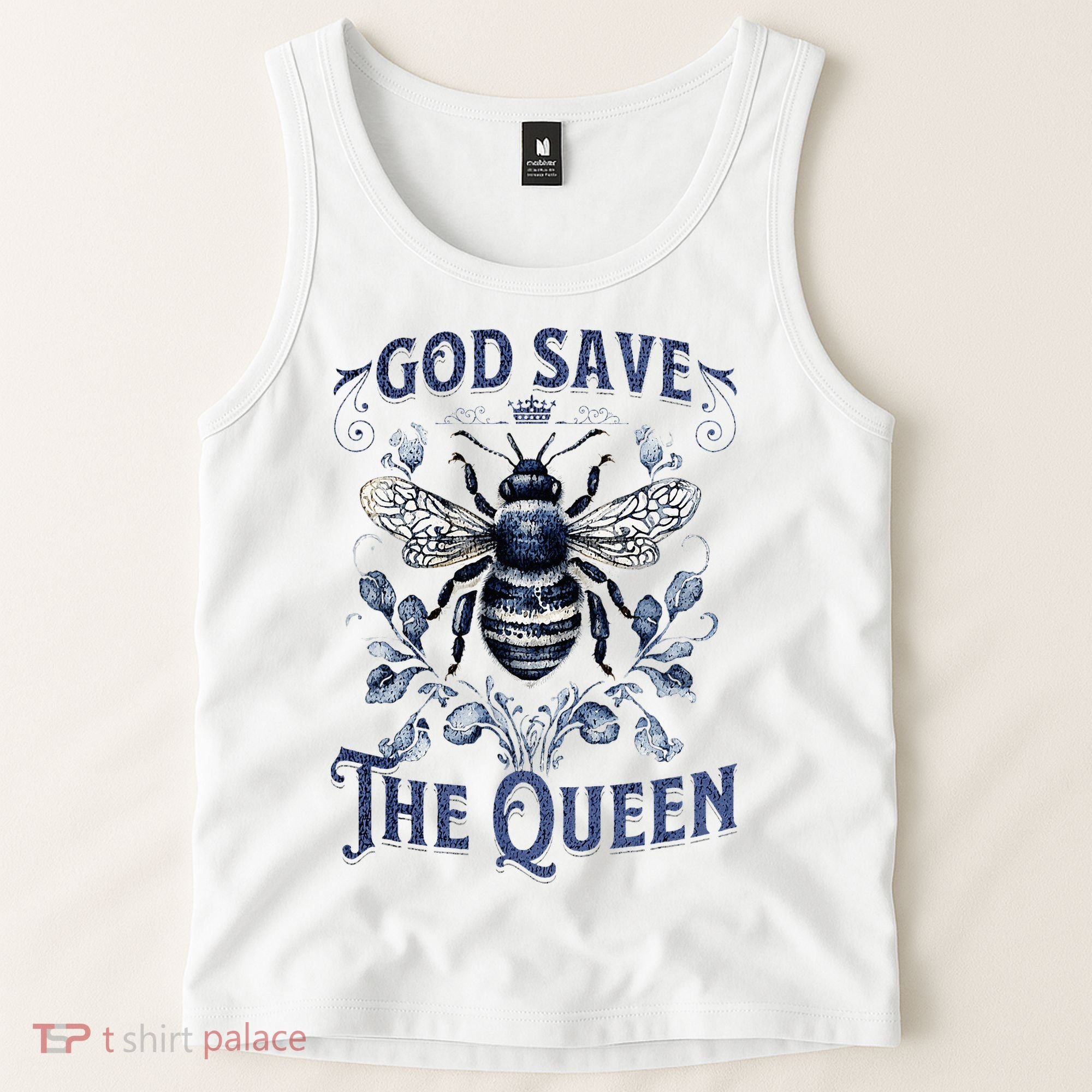God Save the Queen Bee From Extinction Tank Top