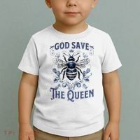 God Save the Queen Bee From Extinction Toddler T-Shirt thumb 2