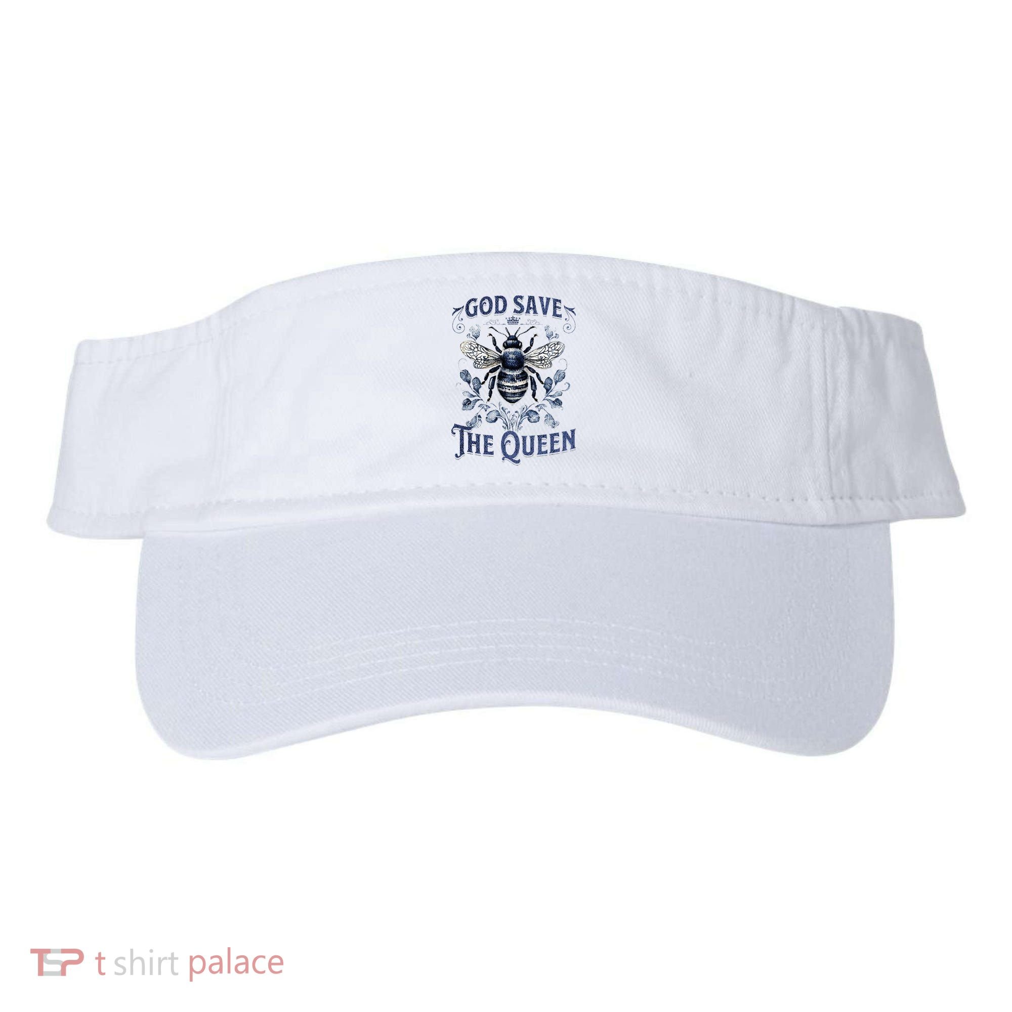 God Save the Queen Bee From Extinction Visor