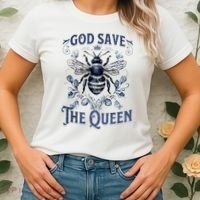 God Save the Queen Bee From Extinction Women's T-Shirt thumb 2