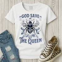 God Save the Queen Bee From Extinction Women's T-Shirt thumb 3