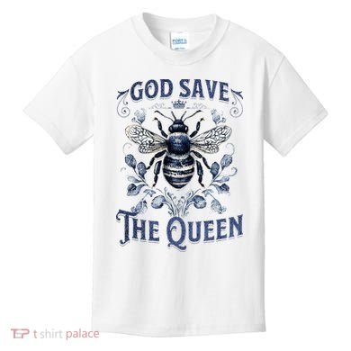 God Save the Queen Bee From Extinction Kids T-Shirt