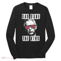 God Save The King. King's Coronation Union Jack Charles Long Sleeve Shirt thumb 0