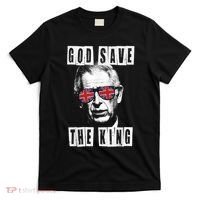 God Save The King. King's Coronation Union Jack Charles T-Shirt thumb 0