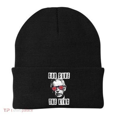 God Save The King. King's Coronation Union Jack Charles Beanie