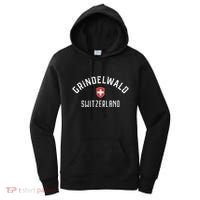 Grindelwald Switzerland T Swiss Flag Grindelwald Women's Hoodie thumb 0