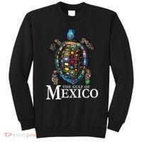 Graphic Sea Turtle Gulf Of Mexico Never Forget Trump Sweatshirt thumb 0