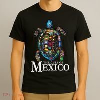 Graphic Sea Turtle Gulf Of Mexico Never Forget Trump T-Shirt thumb 3