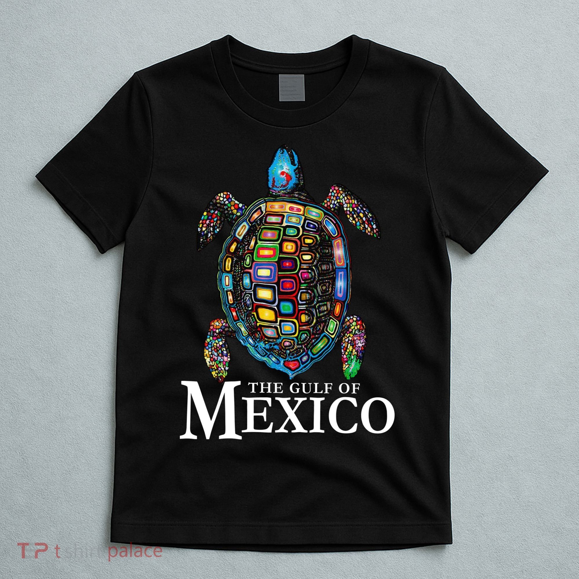 Graphic Sea Turtle Gulf Of Mexico Never Forget Trump T-Shirt