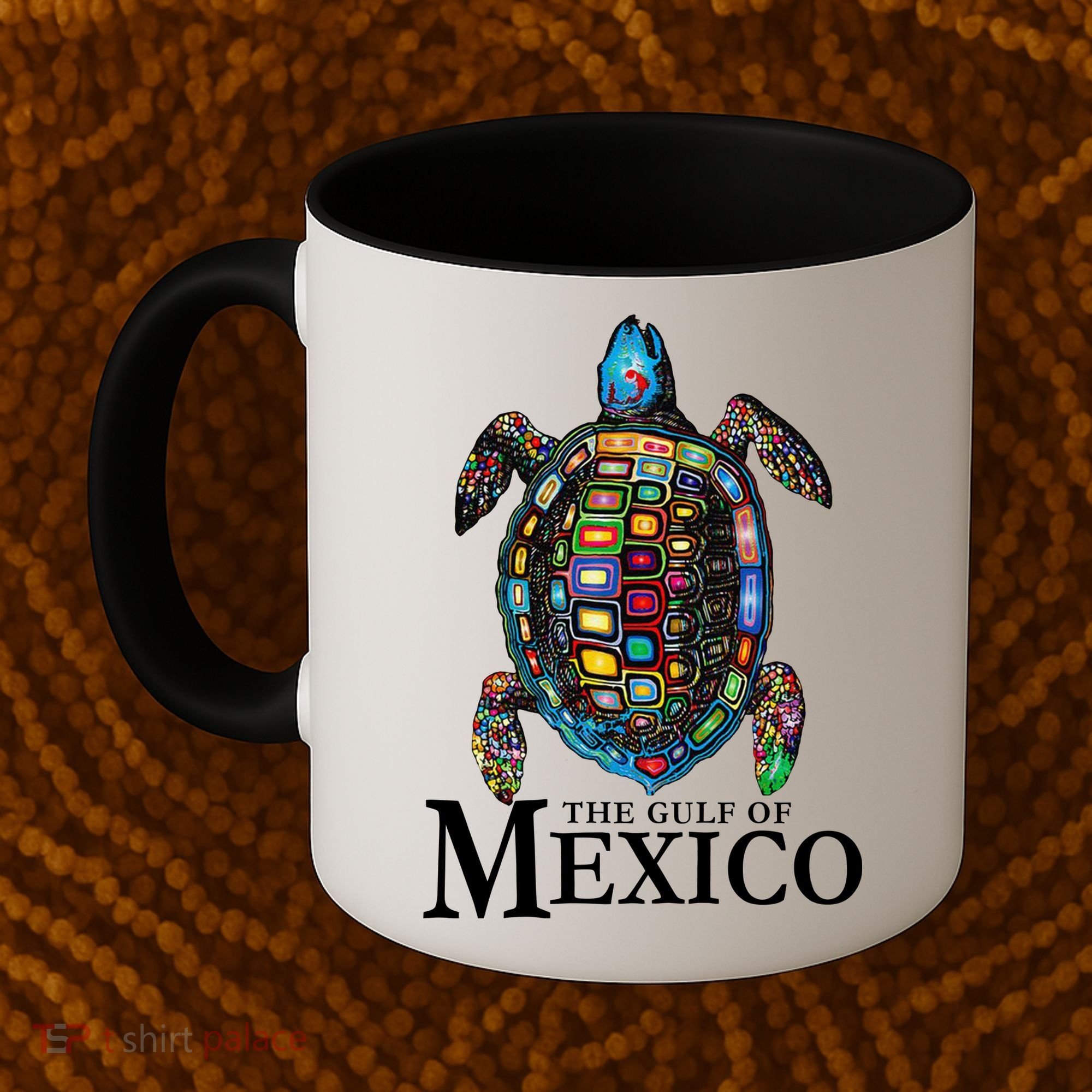 Graphic Sea Turtle Gulf Of Mexico Never Forget Trump Coffee Mug