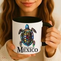Graphic Sea Turtle Gulf Of Mexico Never Forget Trump Coffee Mug thumb 3