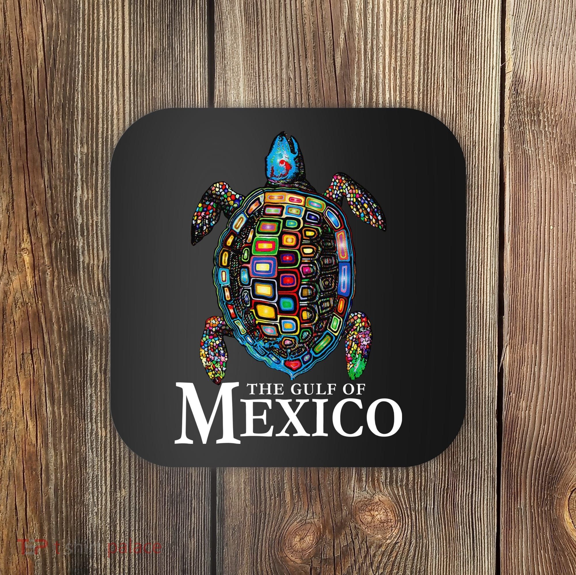 Graphic Sea Turtle Gulf Of Mexico Never Forget Trump Coaster