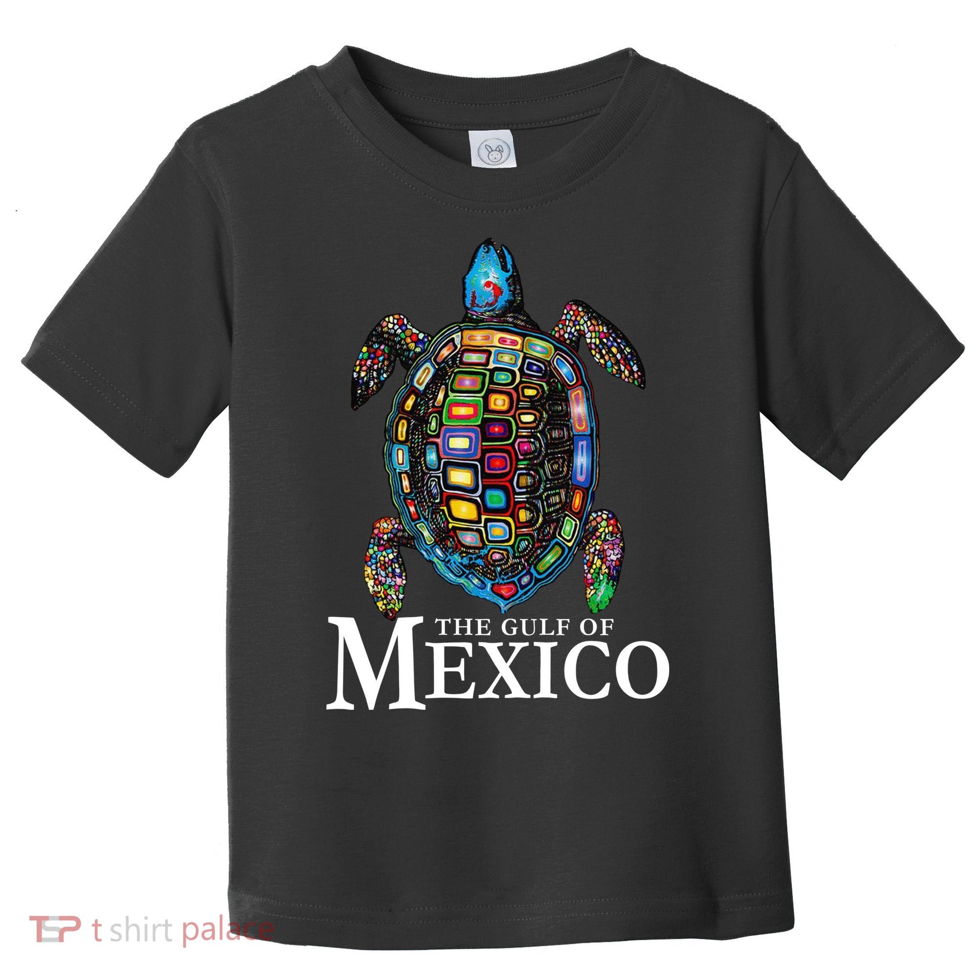 Graphic Sea Turtle Gulf Of Mexico Never Forget Trump Toddler T-Shirt