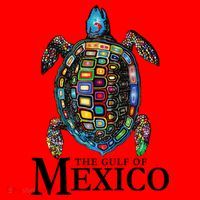 Graphic Sea Turtle Gulf Of Mexico Never Forget Trump Santa Hat thumb 1