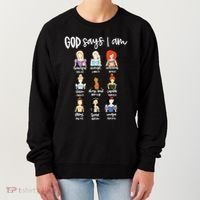 God Says That I Am Princess Squad Women's Sweatshirt thumb 0