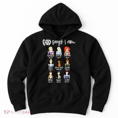 God Says That I Am Princess Squad Hoodie