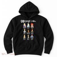 God Says That I Am Princess Squad Hoodie thumb 0